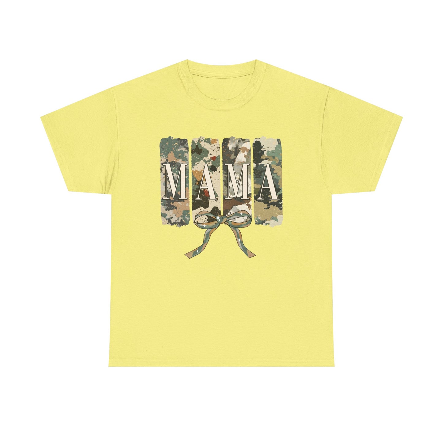 Camo Mama Unisex Heavy Cotton Tee - Perfect Gift for Moms