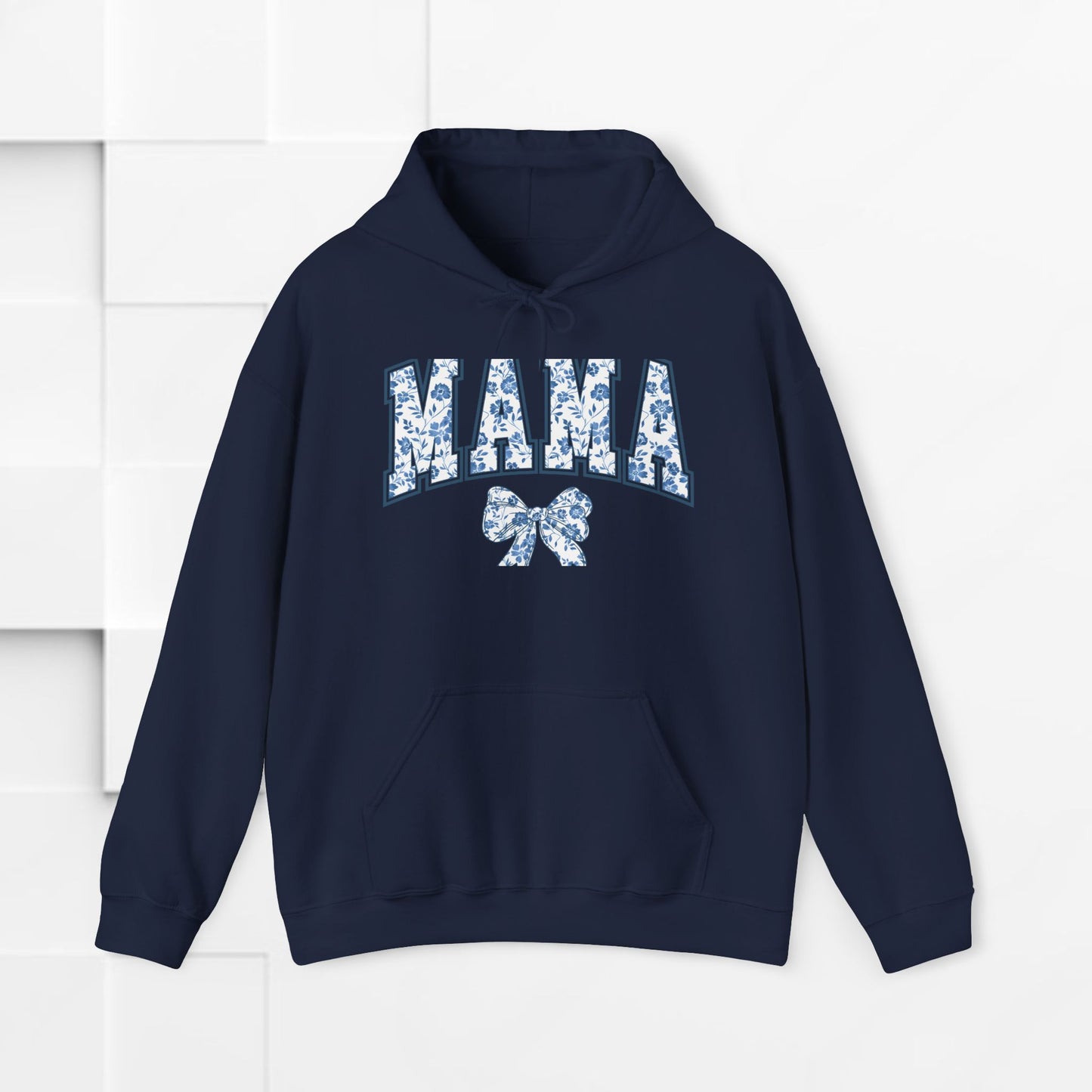 Floral Mama Hoodie - Comfortable Unisex Heavy Blend Sweatshirt for Moms