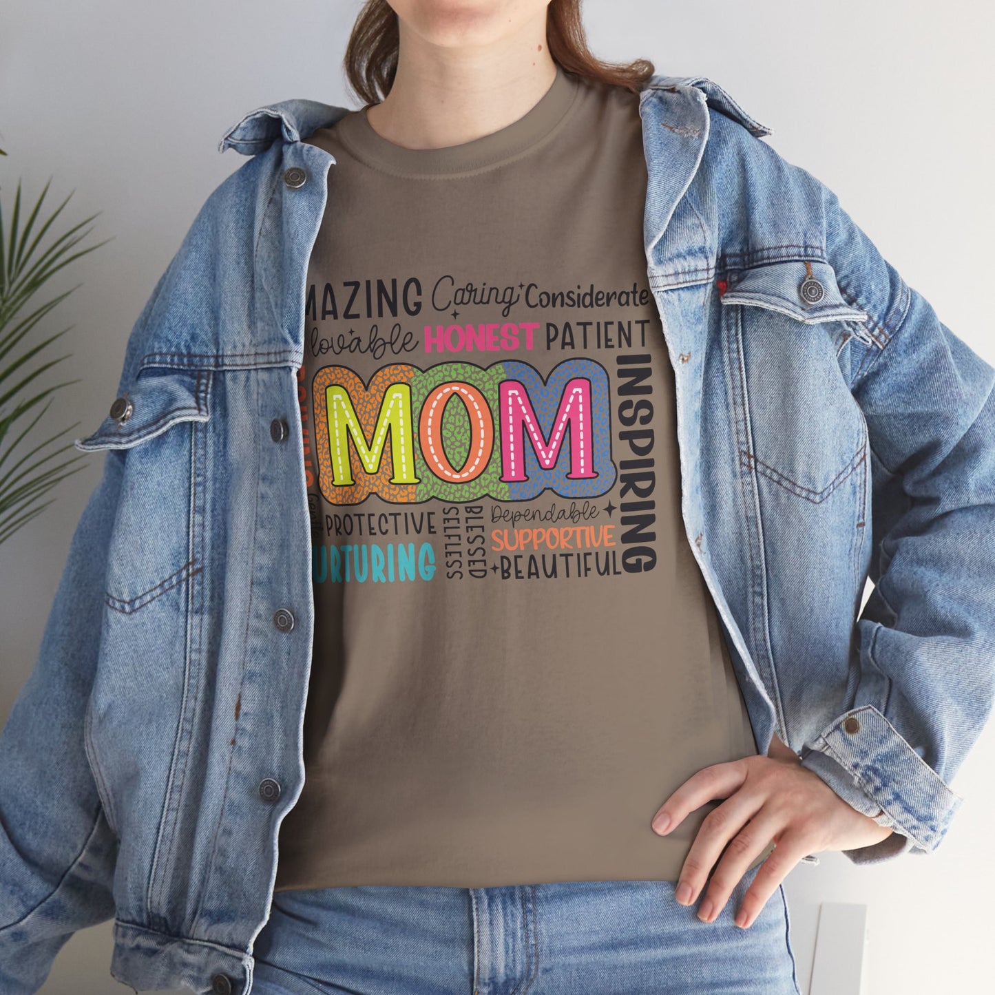 Inspiring Mom Tribute Unisex Heavy Cotton Tee