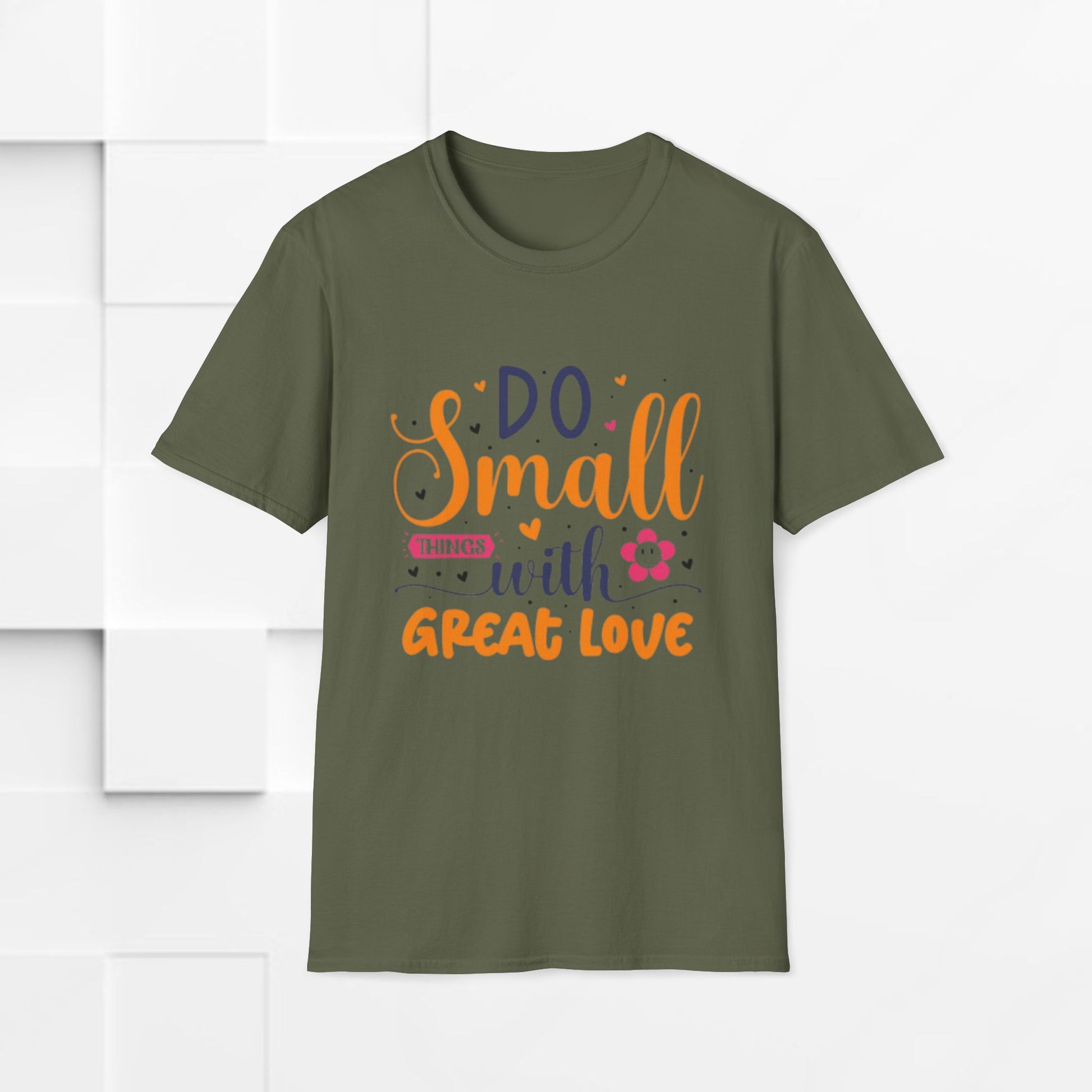 Do Small Things With Great Love Inspirational Tee - GULLYDESIGN