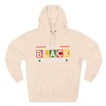 Black History Three-Panel Fleece Hoodie - Celebrate Identity & Culture - GULLYDESIGN