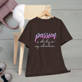 Passion is the Key Unisex Heavy Cotton Tee - Motivational T-Shirt for Inspiration and Abundance - GULLYDESIGN