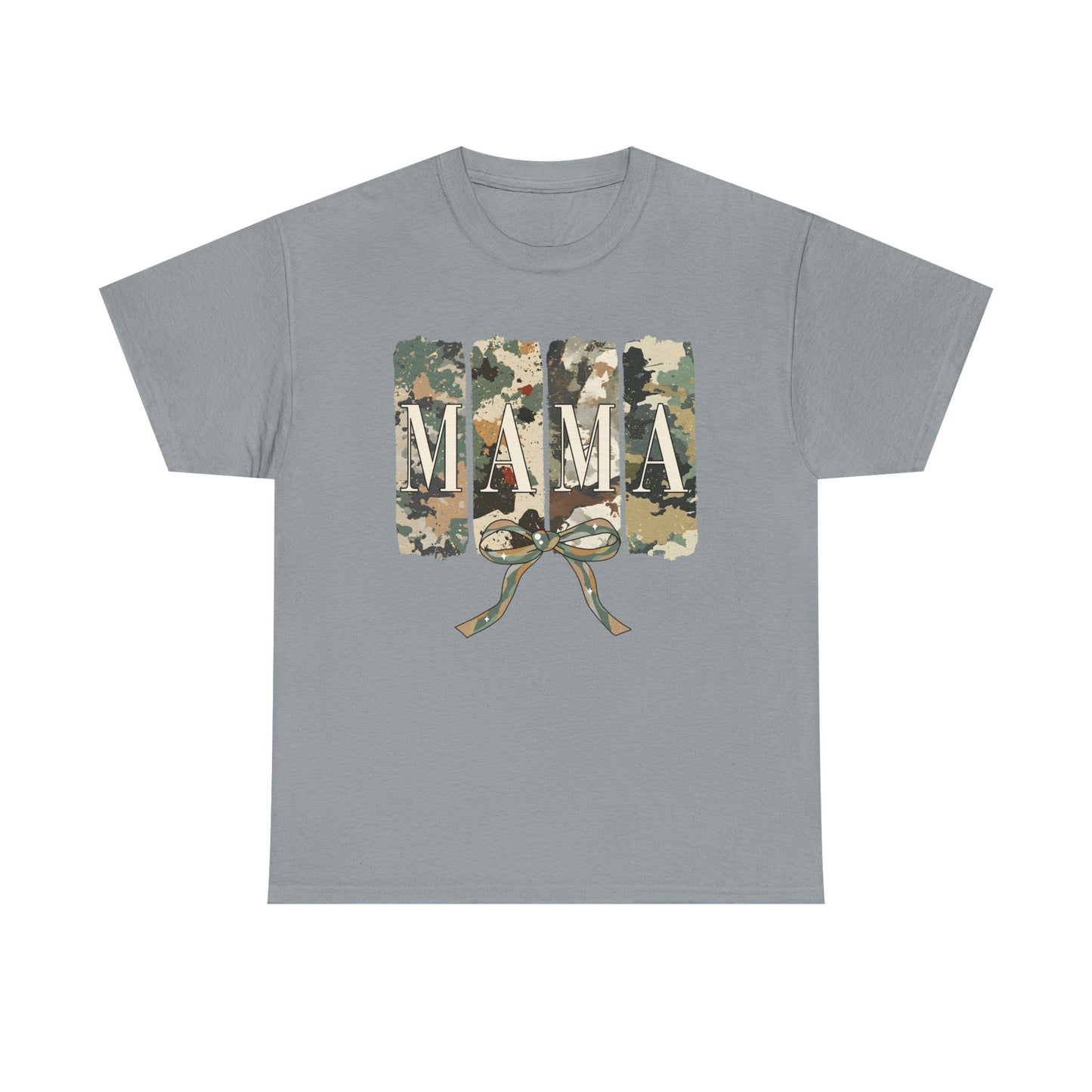 Camo Mama Unisex Heavy Cotton Tee - Perfect Gift for Moms
