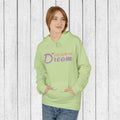 Just Livin' The Dream Hoodie - Unisex Midweight Softstyle Fleece, Cozy Casual Wear - GULLYDESIGN