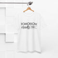 Inspirational Unisex Heavy Cotton Tee - 'Tomorrow Needs You' - GULLYDESIGN