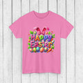 Happy Easter Unisex Heavy Cotton Tee - Fun & Festive Spring Shirt - GULLYDESIGN