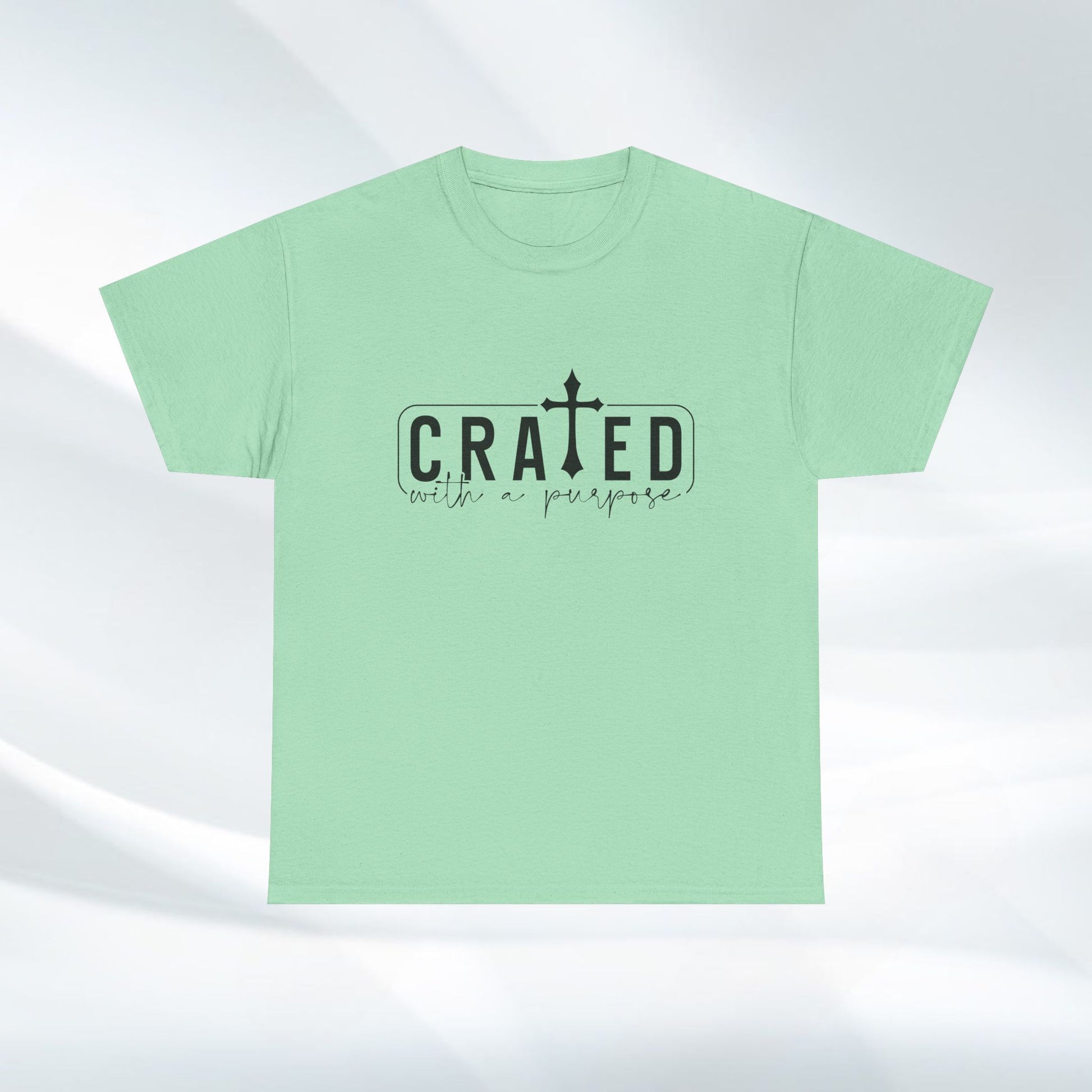 Unisex Heavy Cotton Tee - Grated with a Purpose Graphic Tee - GULLYDESIGN