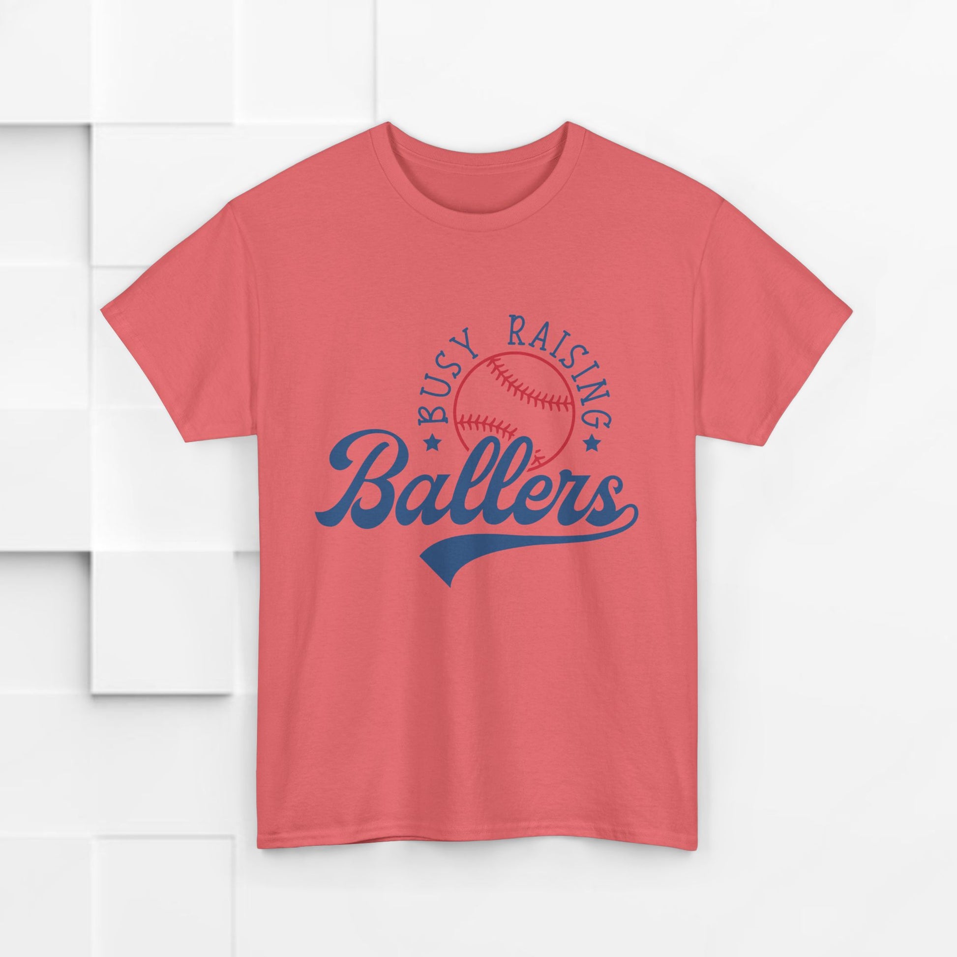 Busy Raising Ballers Unisex Heavy Cotton Tee - GULLYDESIGN