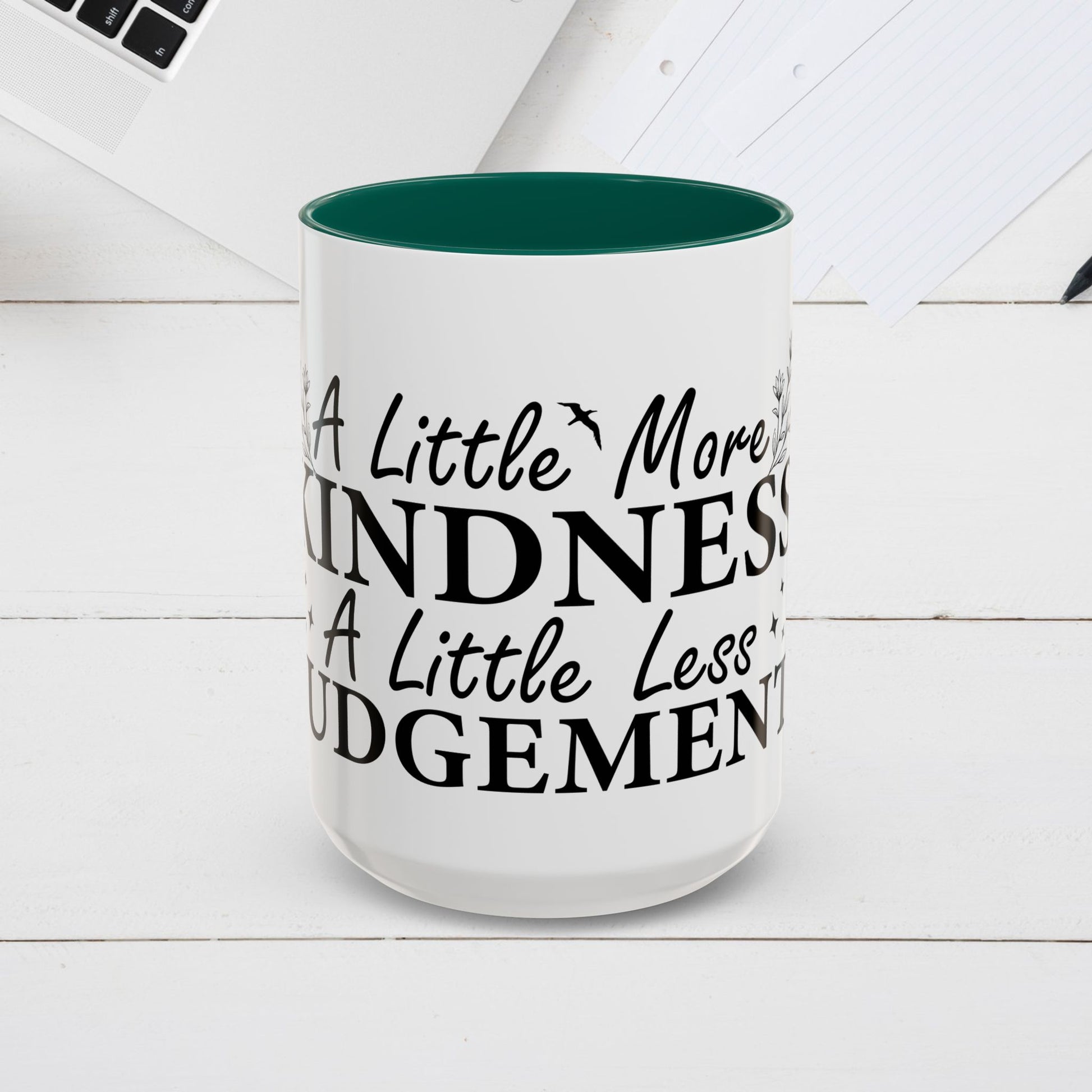Inspirational Kindness Coffee Mug - 11oz & 15oz - GULLYDESIGN