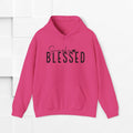 Simply Blessed Unisex Heavy Blend Hooded Sweatshirt - Cozy Casual Wear for Mindfulness and Gratitude - GULLYDESIGN