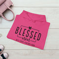 Blessed Mom Unisex Heavy Blend™ Hooded Sweatshirt - All Day Every Day - GULLYDESIGN