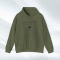 Inspirational Hoodie - Be Still Psalm 46:10 Heavy Blend Sweatshirt - GULLYDESIGN