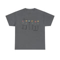 Inspirational Mom Heavy Cotton Tee - Strong, Brave, Kind, Beautiful Design - GULLYDESIGN