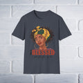 Blessed Unisex T-Shirt - She Is Blessed, I Am She, She Is Me Design - GULLYDESIGN