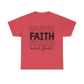 Faith Over Fear Unisex Heavy Cotton Tee - Inspirational T-Shirt - GULLYDESIGN