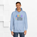 Unisex College Hoodie - Autism Awareness 
