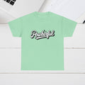 Unisex Heavy Cotton Tee - 'Powerful' Graphic Tee for Empowerment and Self-Expression - GULLYDESIGN