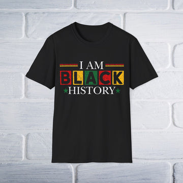 I Am Black History T-Shirt - GULLYDESIGN