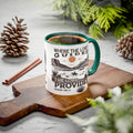 Inspirational Desert Scene Mug - 11oz & 15oz Colorful Coffee Cup for Faith & Encouragement - GULLYDESIGN