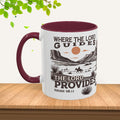 Inspirational Desert Scene Mug - 11oz & 15oz Colorful Coffee Cup for Faith & Encouragement - GULLYDESIGN