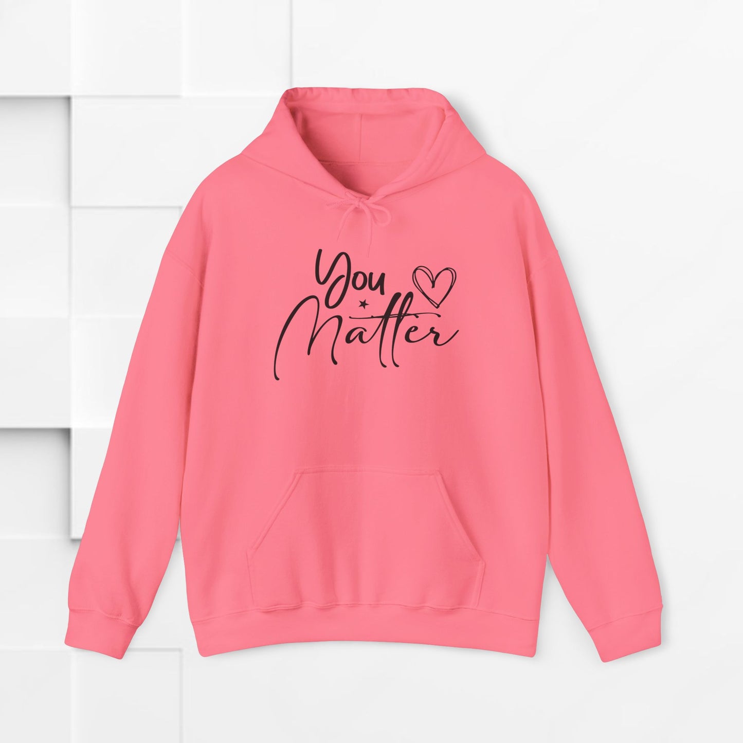 You Matter Unisex Heavy Blend™ Hooded Sweatshirt - Inspirational Warmth for Everyday Comfort