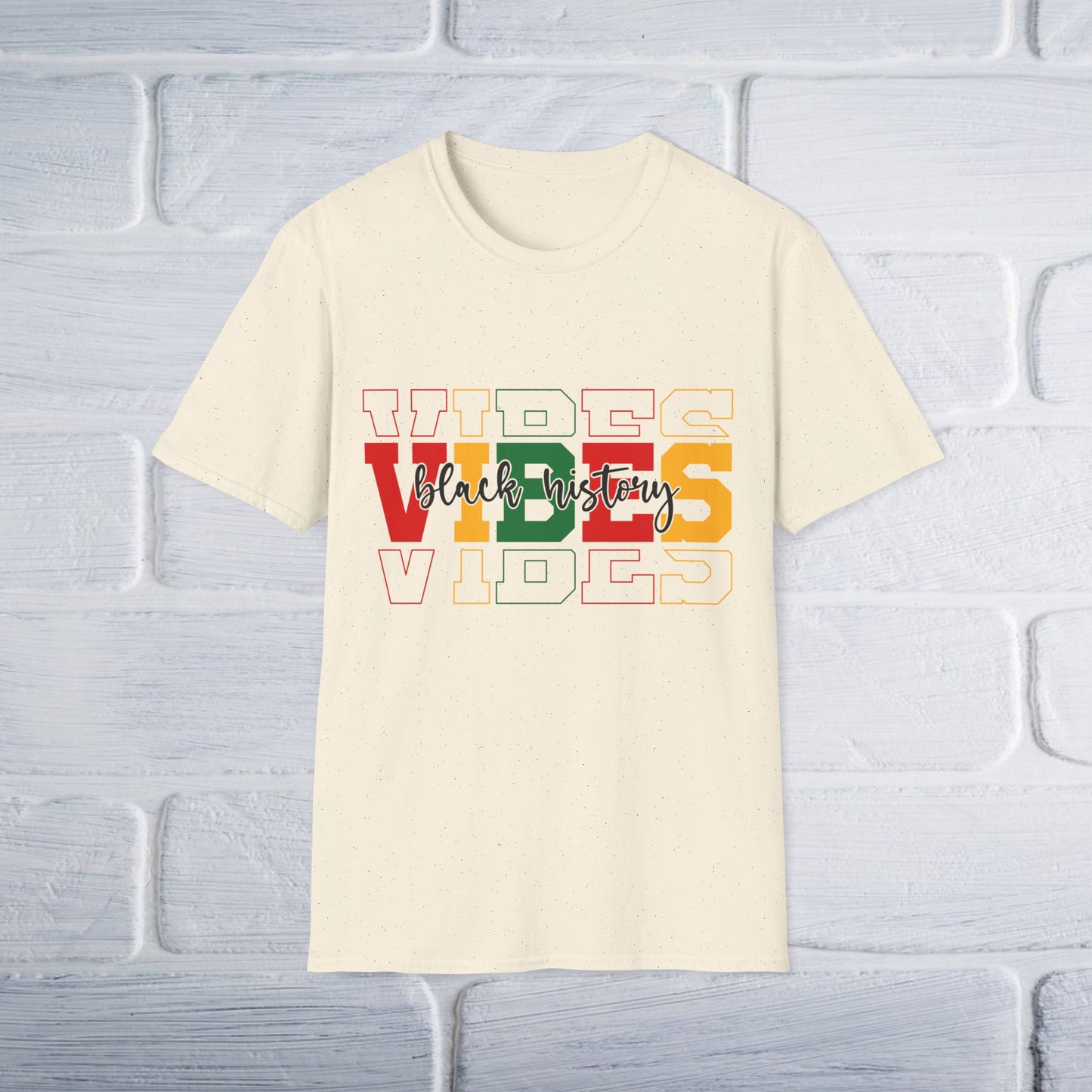 Vibes Black History T-Shirt - GULLYDESIGN