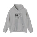Faith Over Fear Unisex Hooded Sweatshirt - Inspirational Casual Wear - GULLYDESIGN