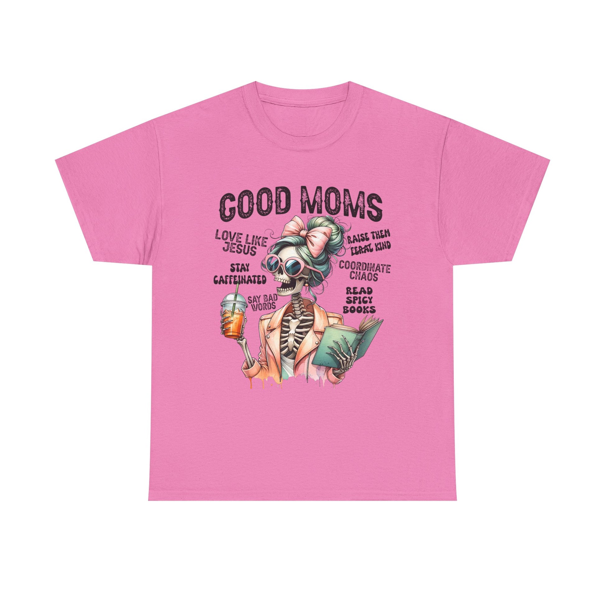 Good Moms Unisex Heavy Cotton Tee - Fun Graphic Tee for Mothers - GULLYDESIGN