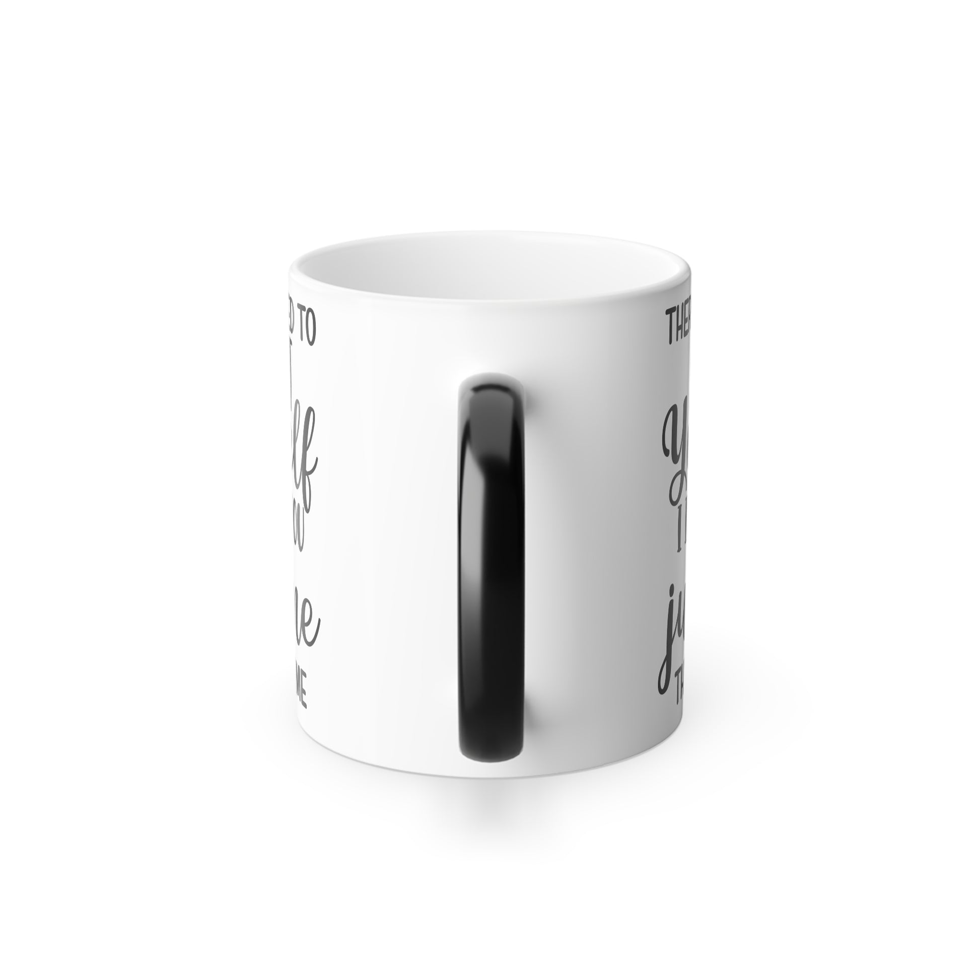 Inspirational Color Morphing Mug - 11oz Motivational Coffee Cup for Self-Love - GULLYDESIGN