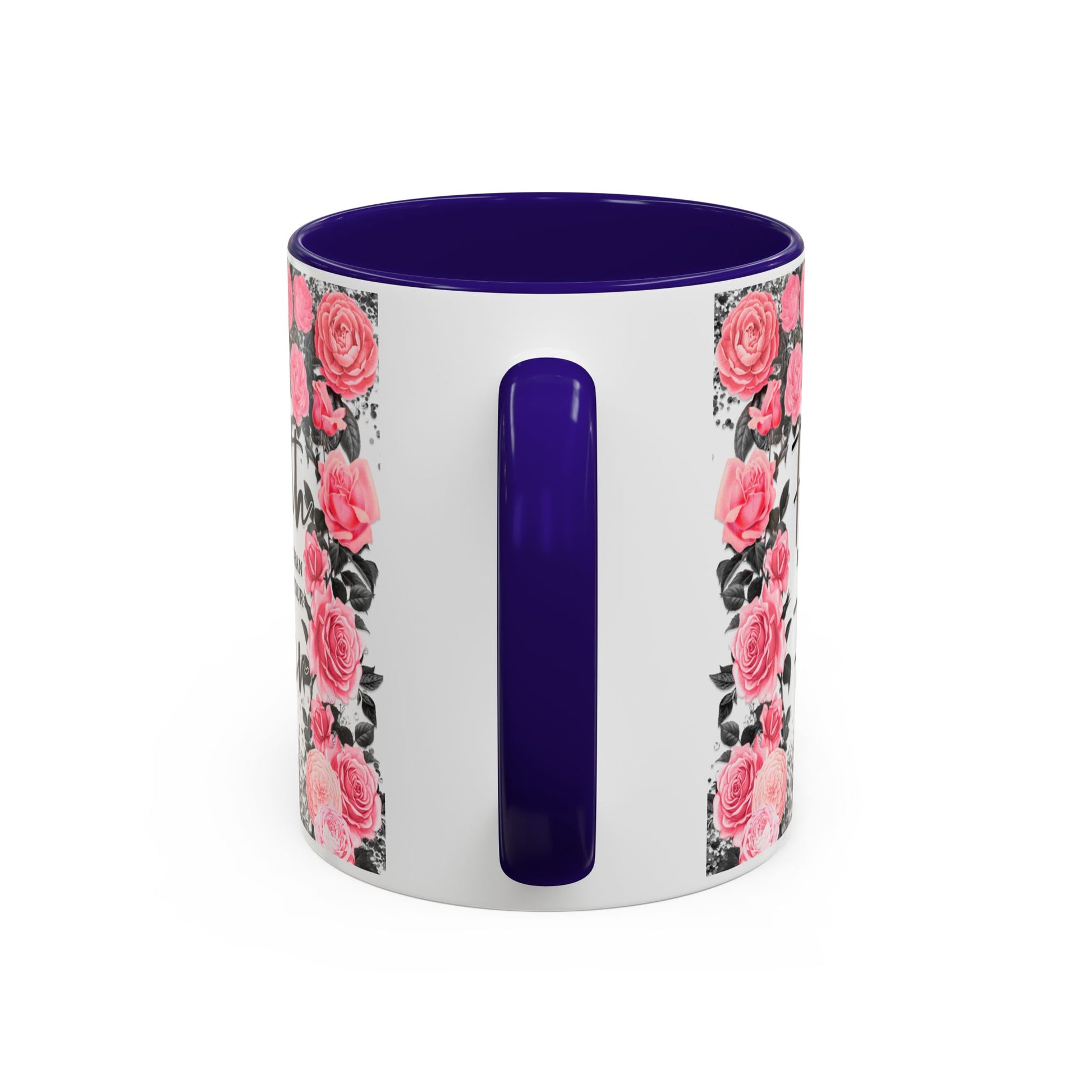 Colorful Floral Faith Mugs - Inspirational Coffee Cups for Home & Gifts - GULLYDESIGN