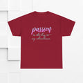 Passion is the Key Unisex Heavy Cotton Tee - Motivational T-Shirt for Inspiration and Abundance - GULLYDESIGN