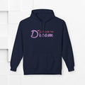 Just Livin' The Dream Hoodie - Unisex Midweight Softstyle Fleece, Cozy Casual Wear - GULLYDESIGN