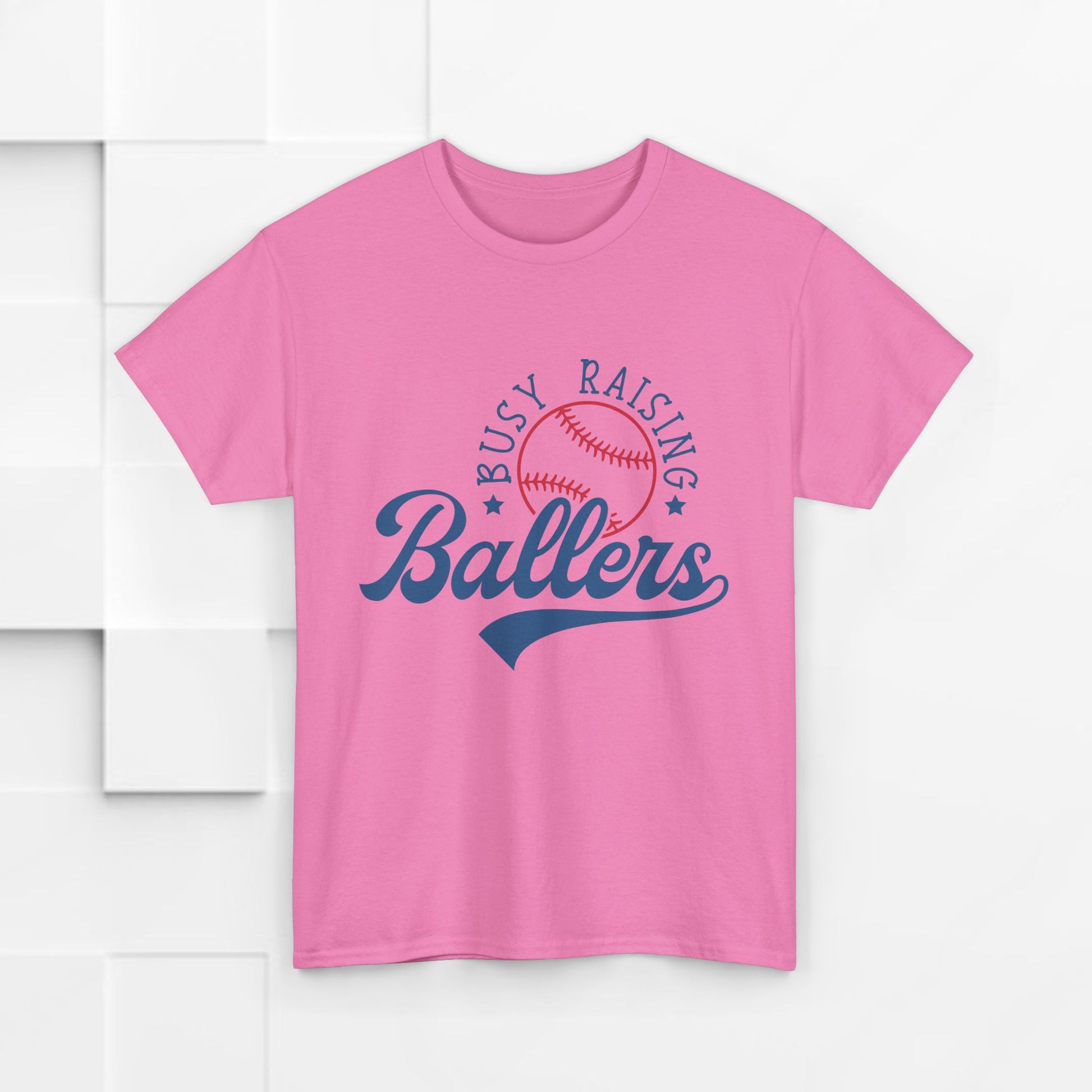 Busy Raising Ballers Unisex Heavy Cotton Tee - GULLYDESIGN