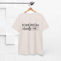 Inspirational Unisex Heavy Cotton Tee - 'Tomorrow Needs You' - GULLYDESIGN