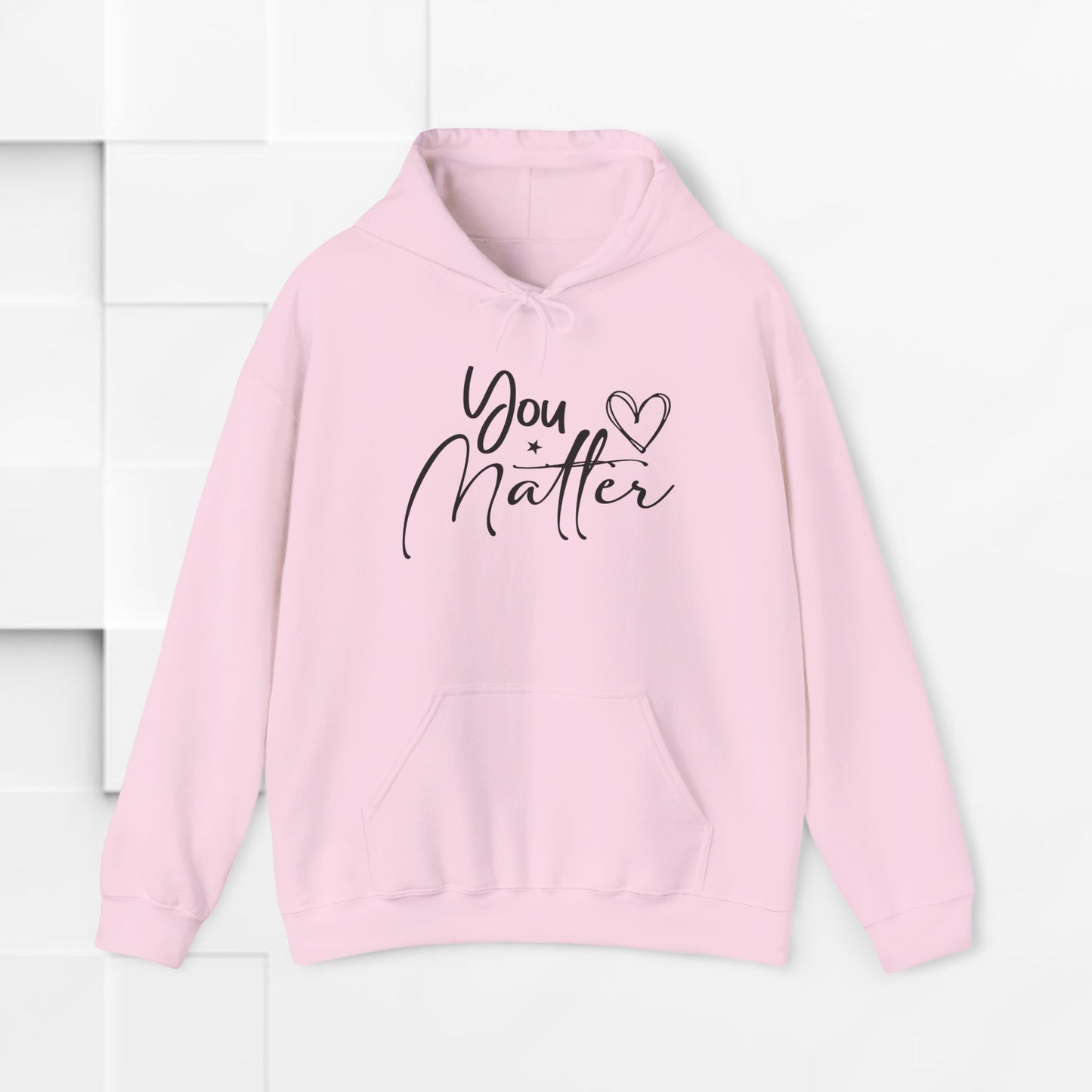 You Matter Unisex Heavy Blend™ Hooded Sweatshirt - Inspirational Warmth for Everyday Comfort