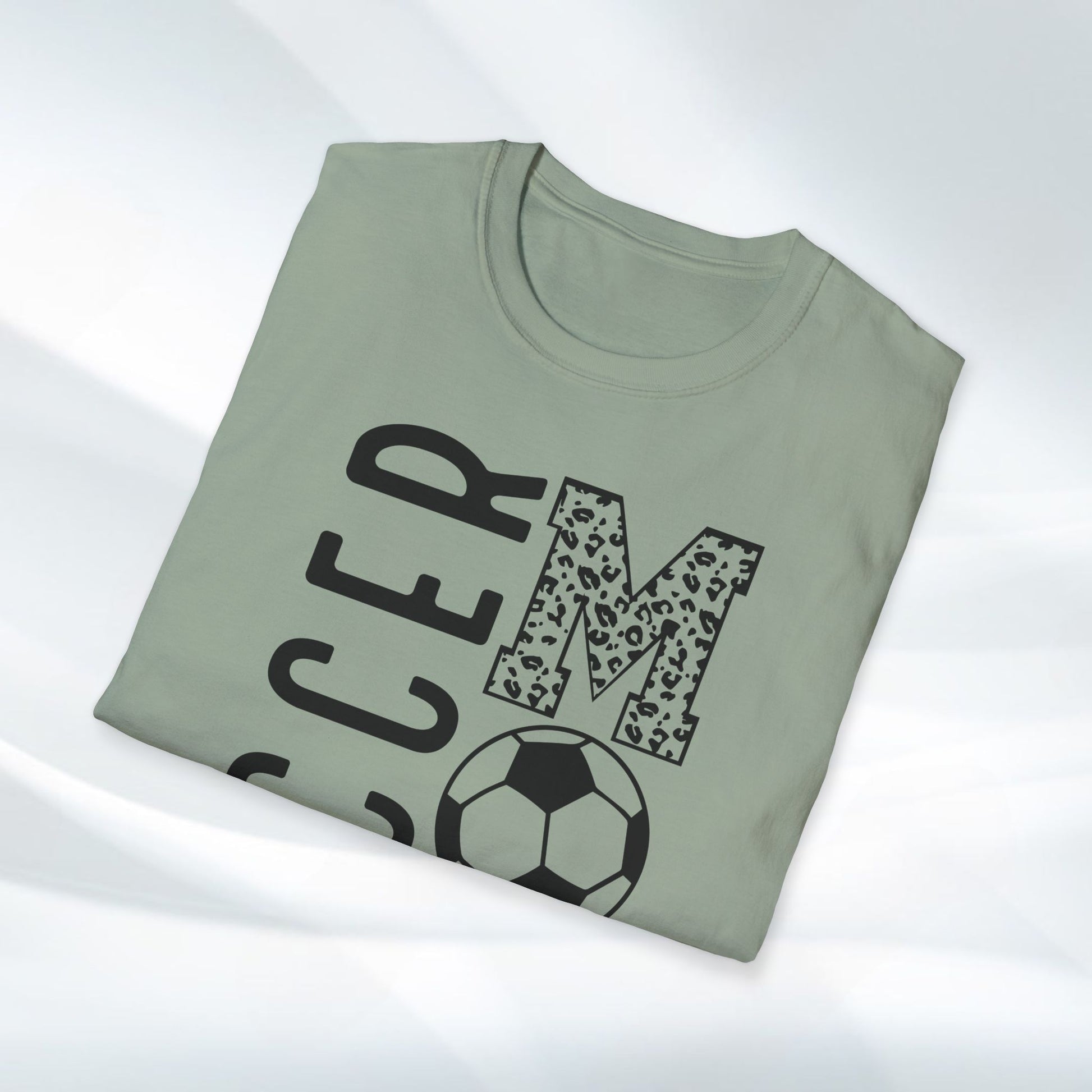 Soccer Mom Unisex Softstyle T-Shirt - Perfect Gift for Sporty Moms - GULLYDESIGN