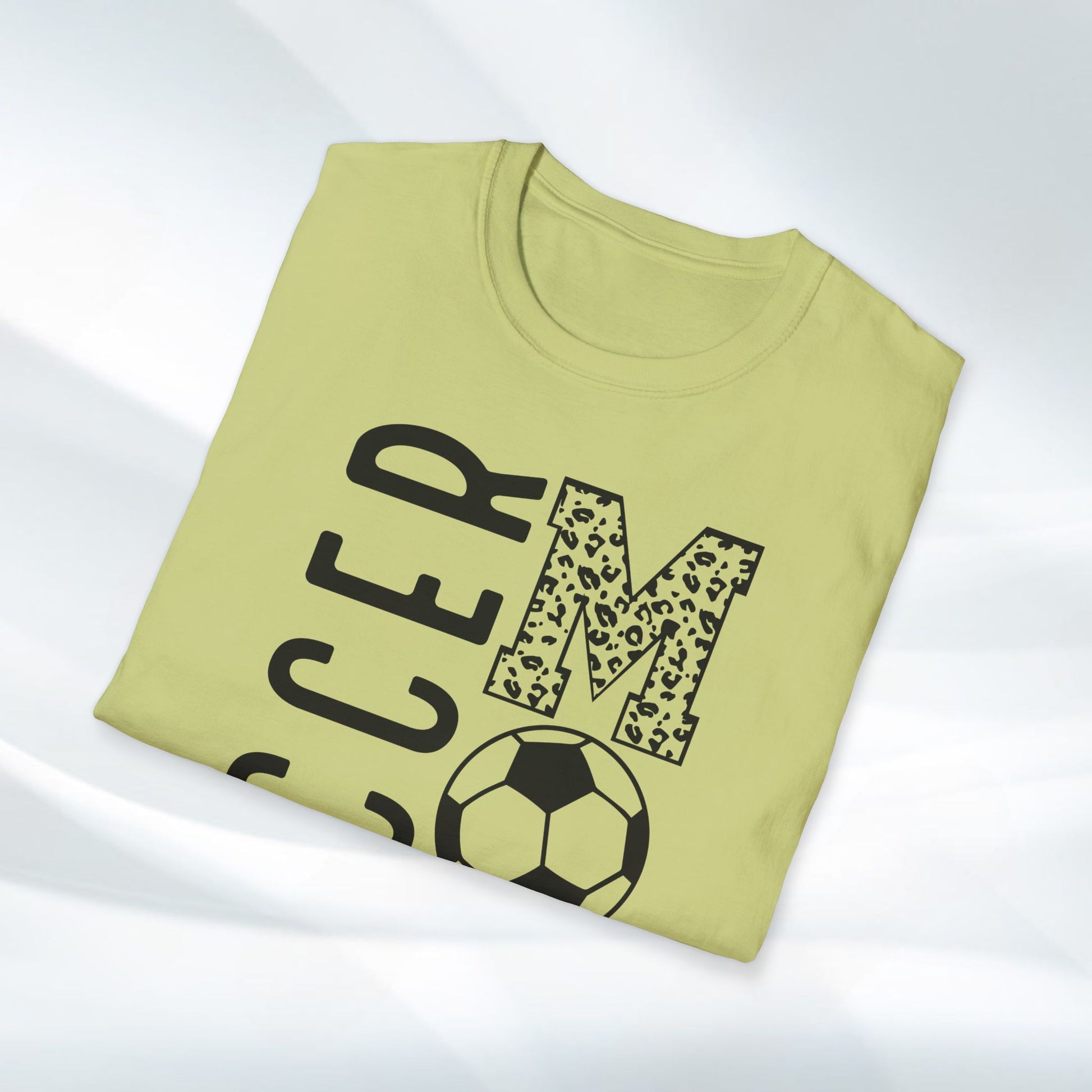 Soccer Mom Unisex Softstyle T-Shirt - Perfect Gift for Sporty Moms - GULLYDESIGN