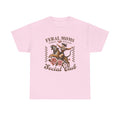 Feral Moms Social Club Tee - Unisex Heavy Cotton T-Shirt for Fun & Rebellious Moms - GULLYDESIGN