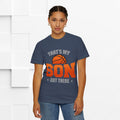 That's My Son Basketball T-Shirt - Unisex Garment-Dyed Tee for Proud Parents - GULLYDESIGN