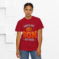 That's My Son Basketball T-Shirt - Unisex Garment-Dyed Tee for Proud Parents - GULLYDESIGN
