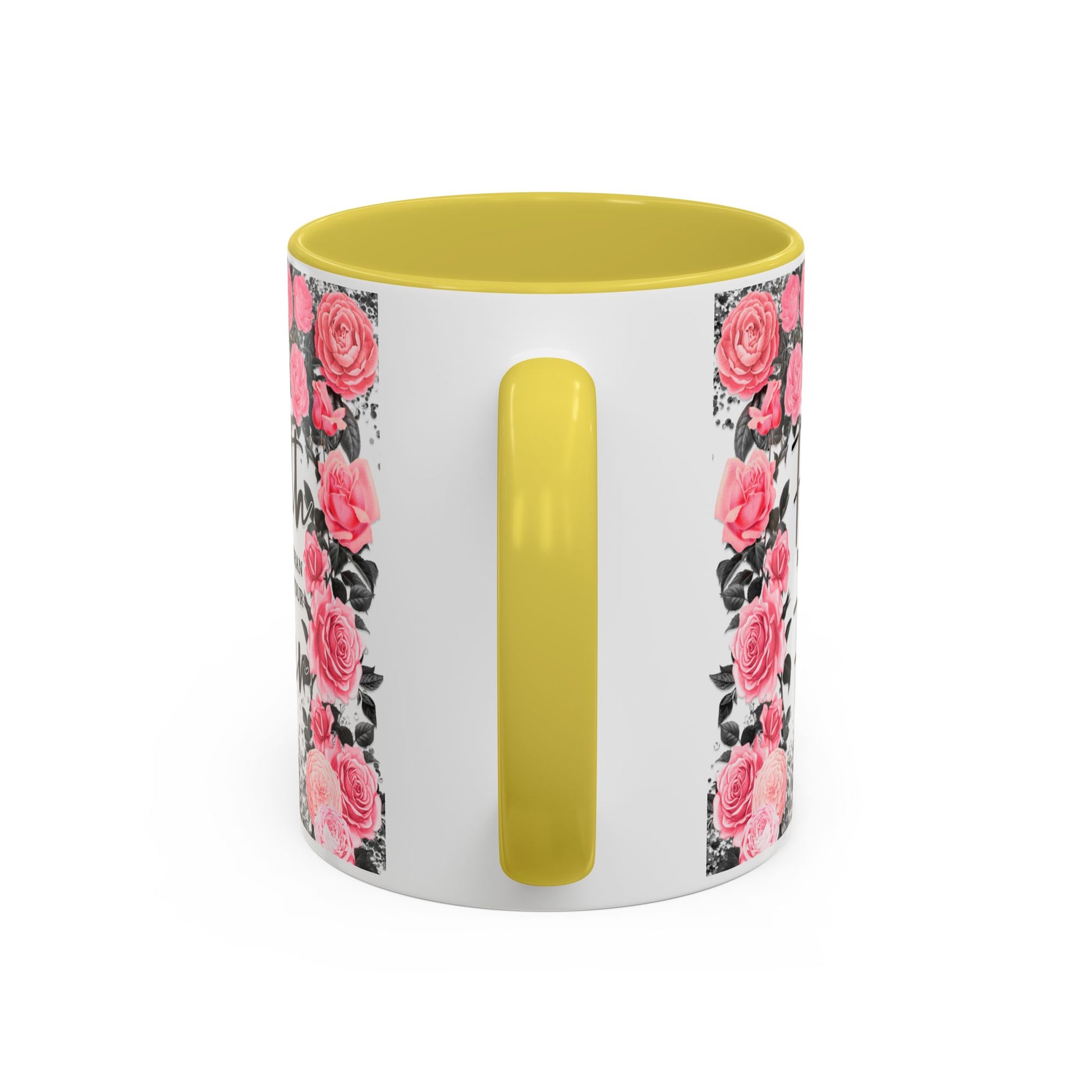 Colorful Floral Faith Mugs - Inspirational Coffee Cups for Home & Gifts - GULLYDESIGN