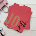 Personalized Unisex Heavy Cotton Tee - Custom Name & Age Design - GULLYDESIGN