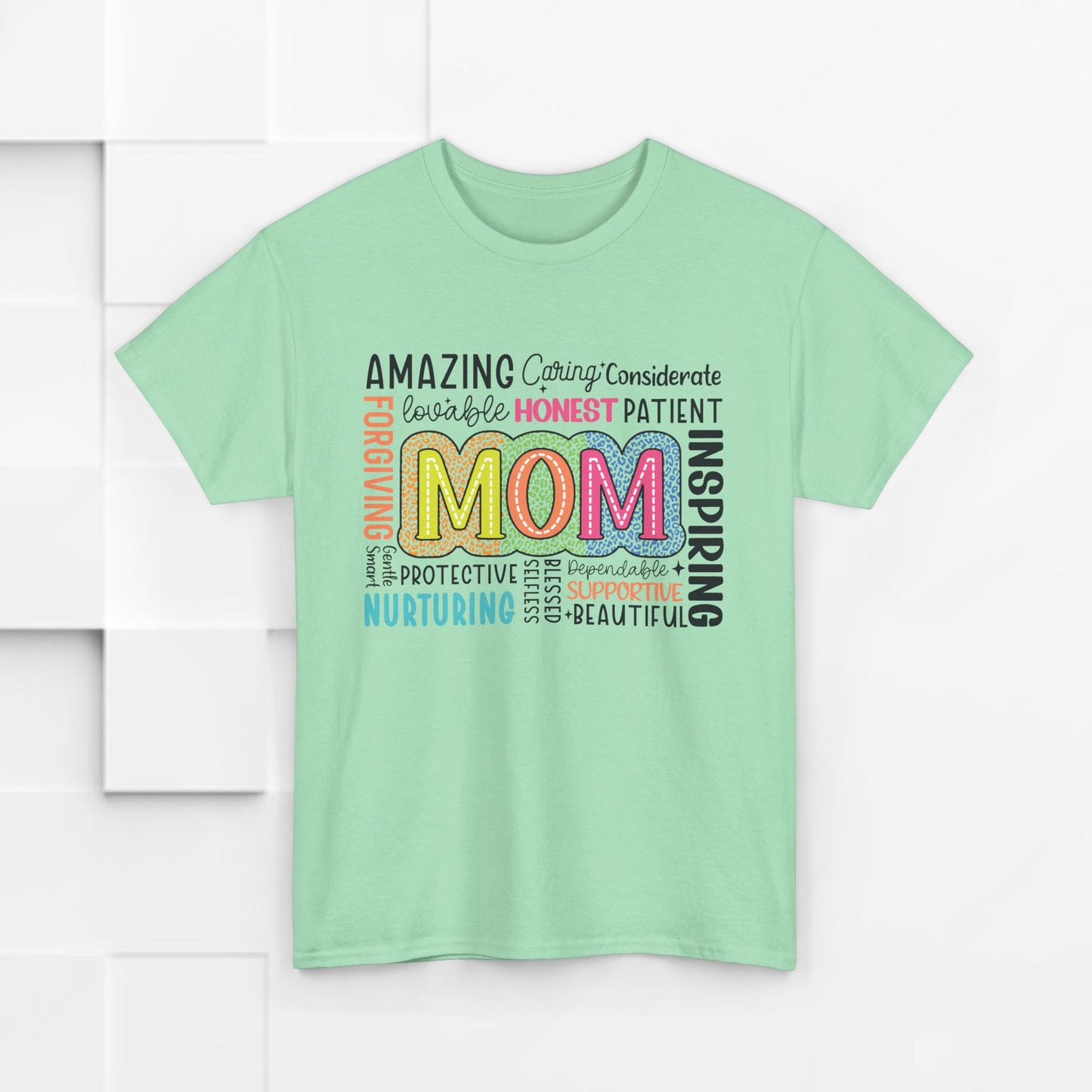 Inspiring Mom Tribute Unisex Heavy Cotton Tee