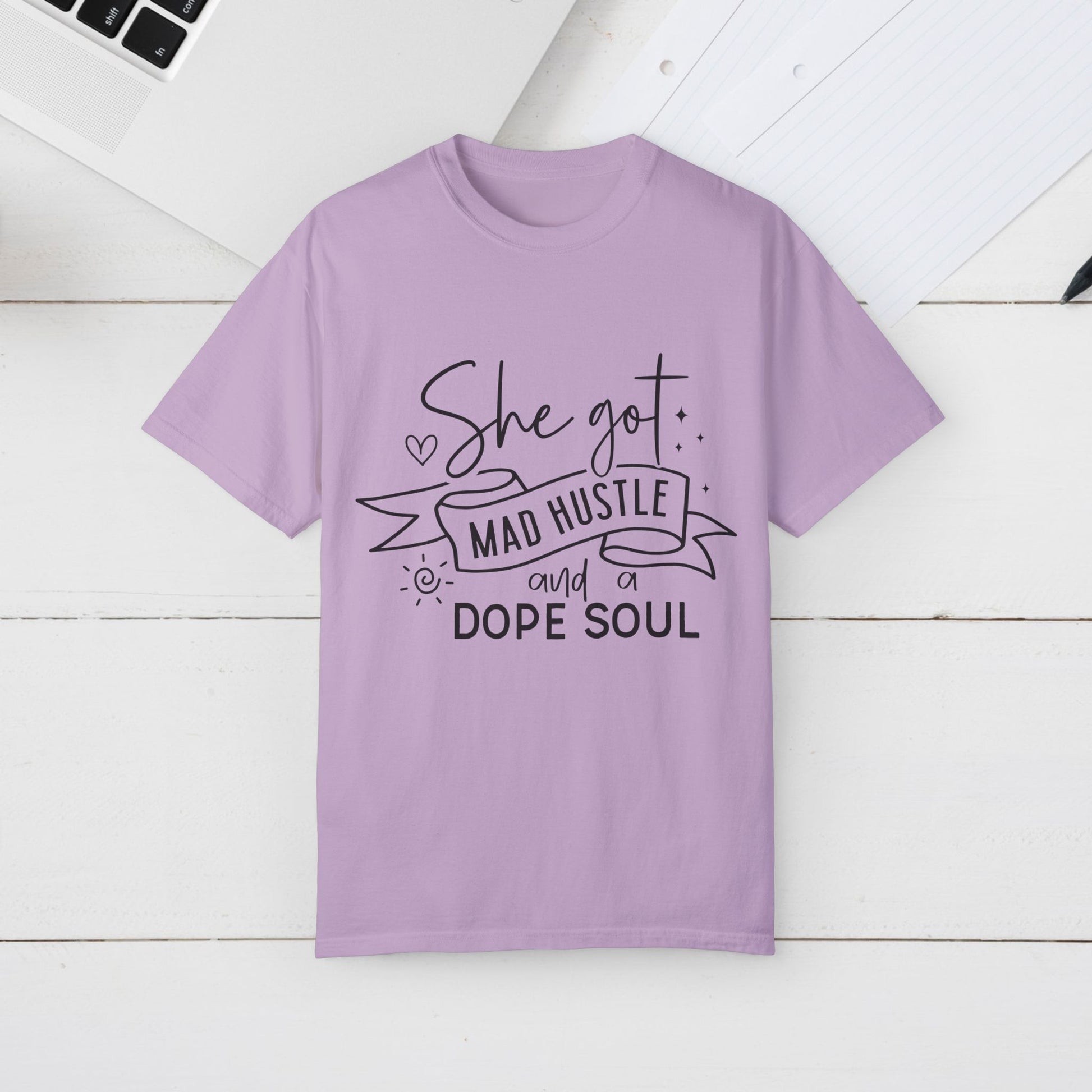 Mad Hustle & Dope Soul Unisex T-Shirt – Motivational Tee for Dreamers - GULLYDESIGN
