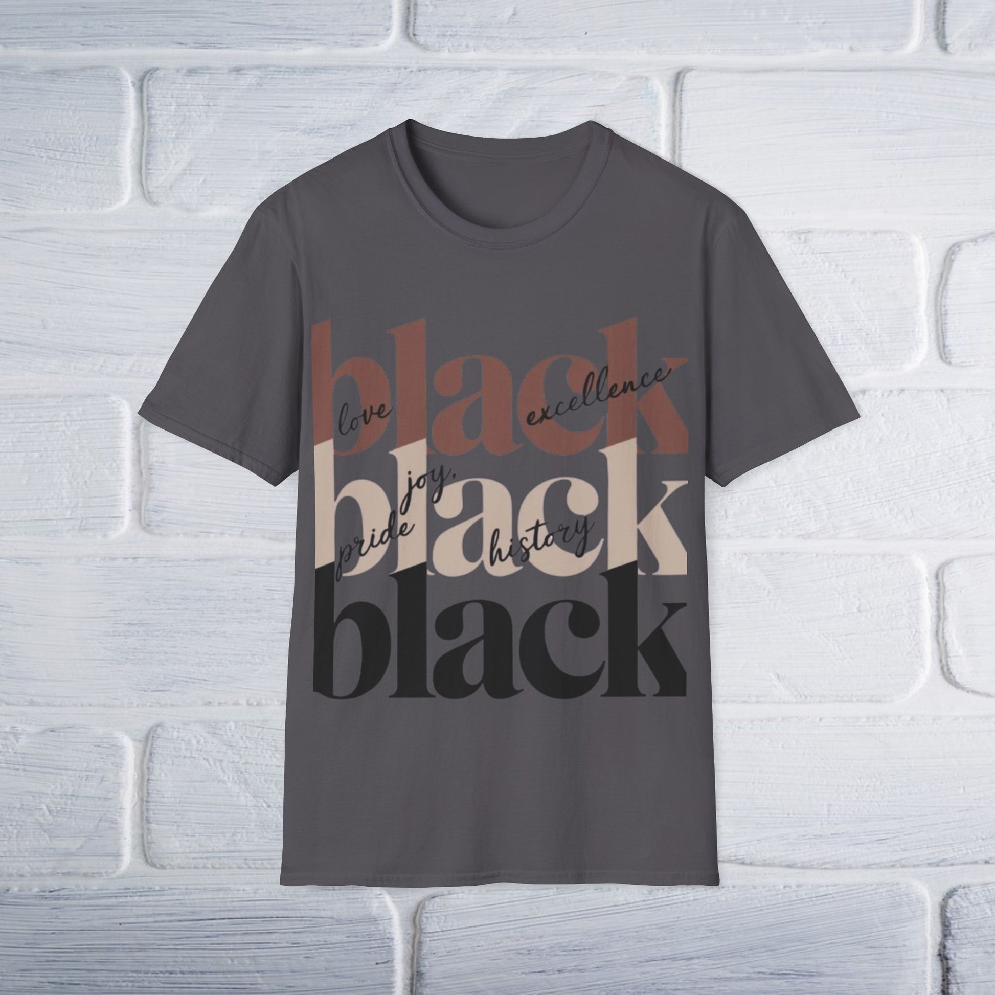 Black History T-Shirt - Unisex Softstyle - GULLYDESIGN
