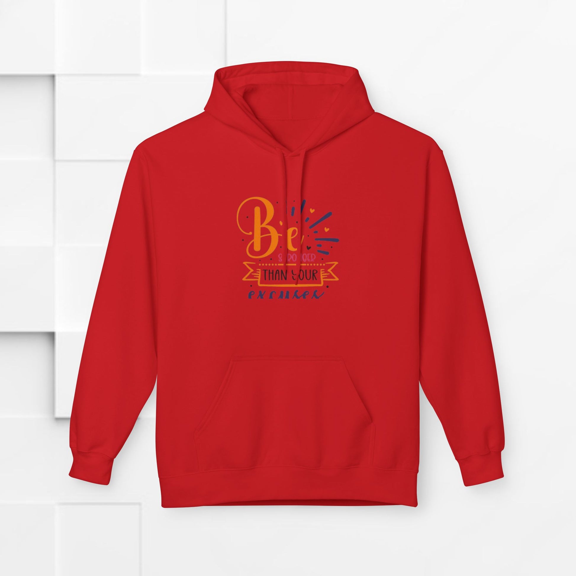 Be Brighter Than Your Excuses Unisex Hoodie - GULLYDESIGN