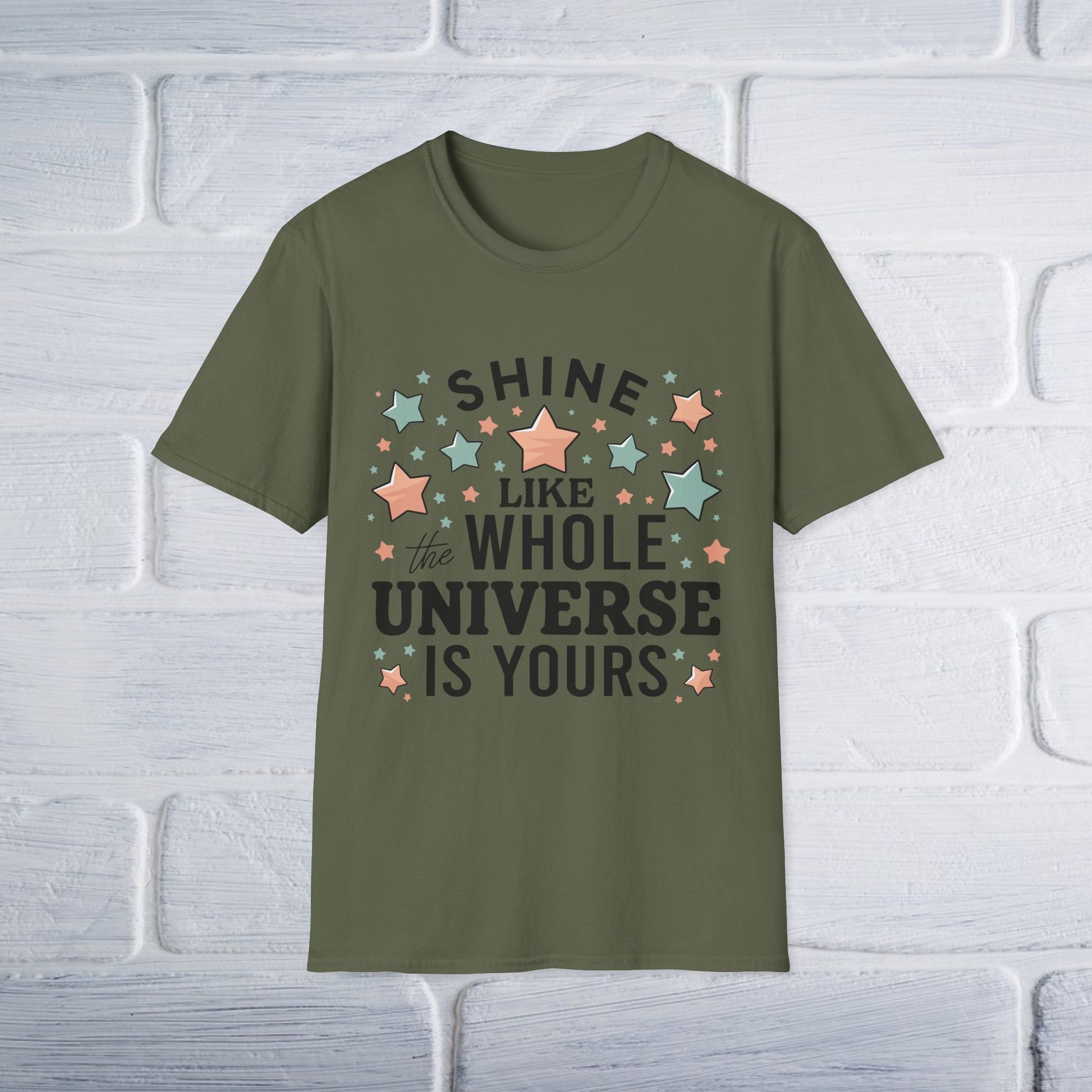 Shine Like The Universe T-Shirt - Unisex - GULLYDESIGN