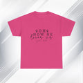 Inspirational Unisex Heavy Cotton Tee - 'Oh How He Loves Us' John 4:10 - GULLYDESIGN