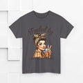 Fueled by Coffee & Chaos Unisex Heavy Cotton Tee - GULLYDESIGN
