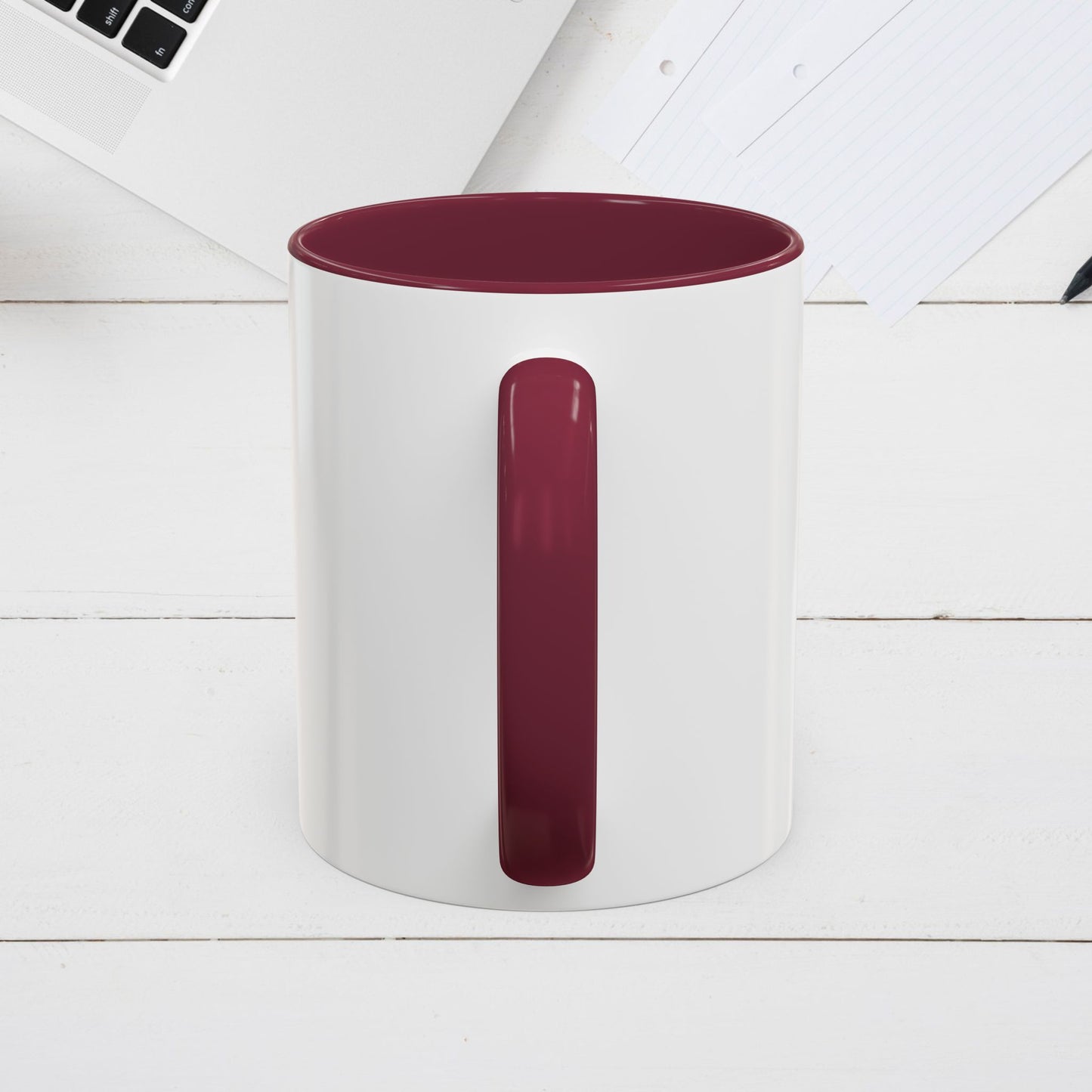 Inspirational Coffee Mug - "Be Real Not Perfect" - Colorful 11oz & 15oz Designs - GULLYDESIGN